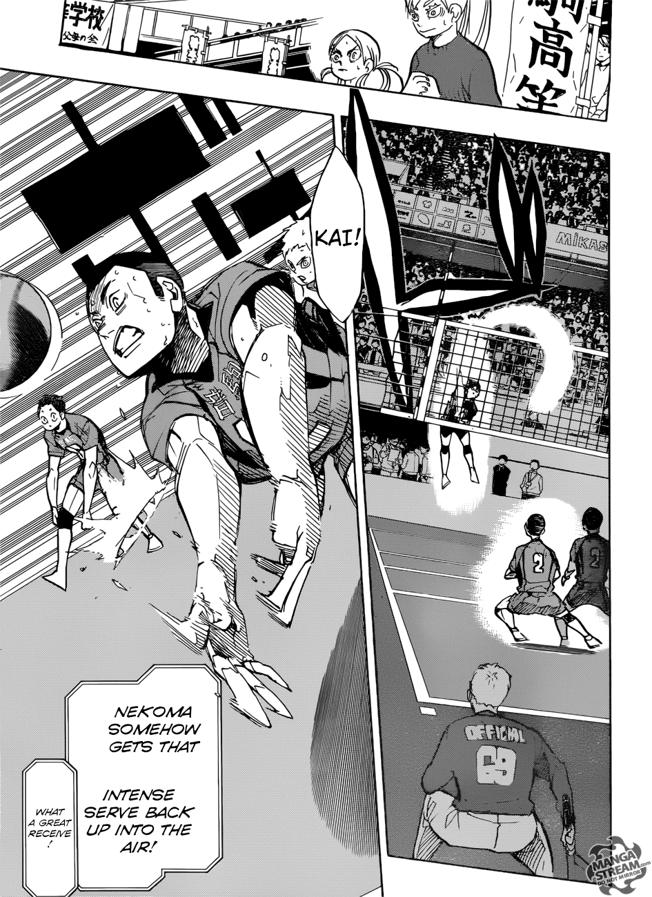 Haikyuu!!, Chapter 306 image 07